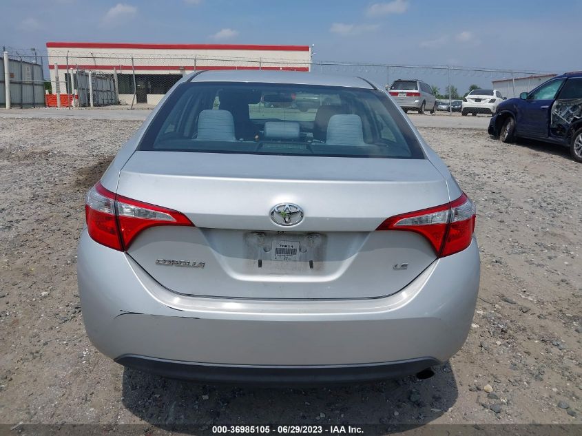 2015 TOYOTA COROLLA L/LE/S/S PLUS/LE PLUS - 2T1BURHE6FC280944