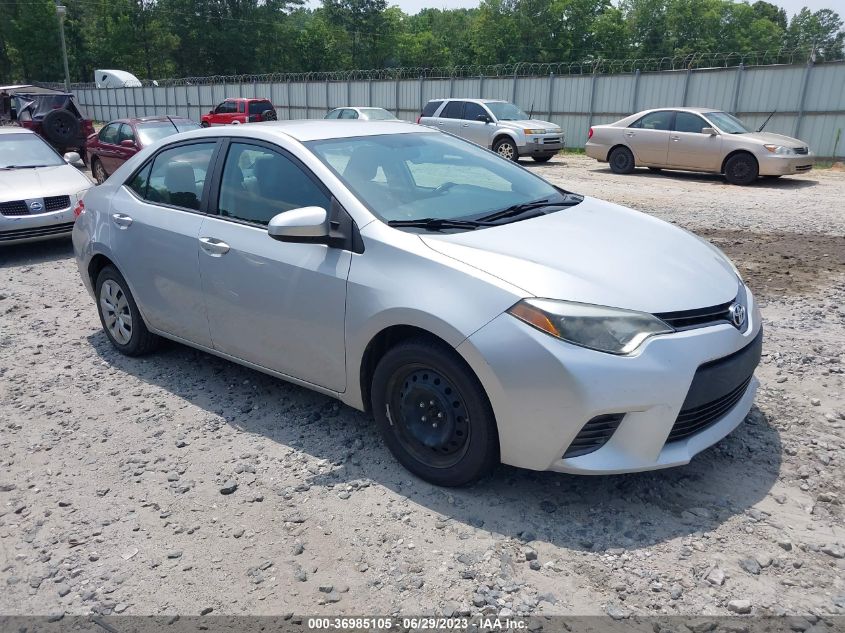 2015 TOYOTA COROLLA L/LE/S/S PLUS/LE PLUS - 2T1BURHE6FC280944