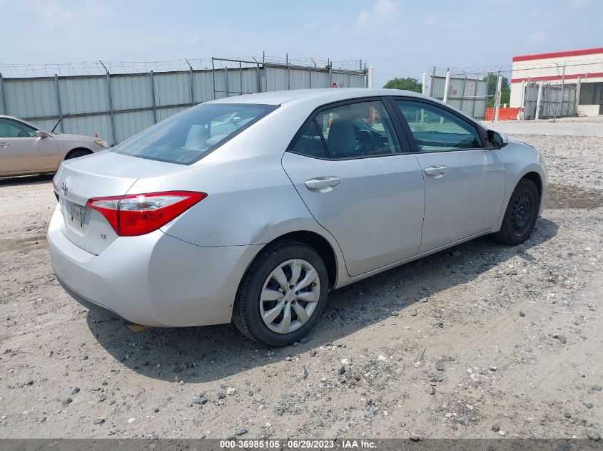 2015 TOYOTA COROLLA L/LE/S/S PLUS/LE PLUS - 2T1BURHE6FC280944