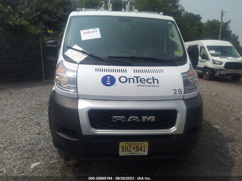 2019 RAM PROMASTER CARGO VAN - 3C6TRVAG1KE532726