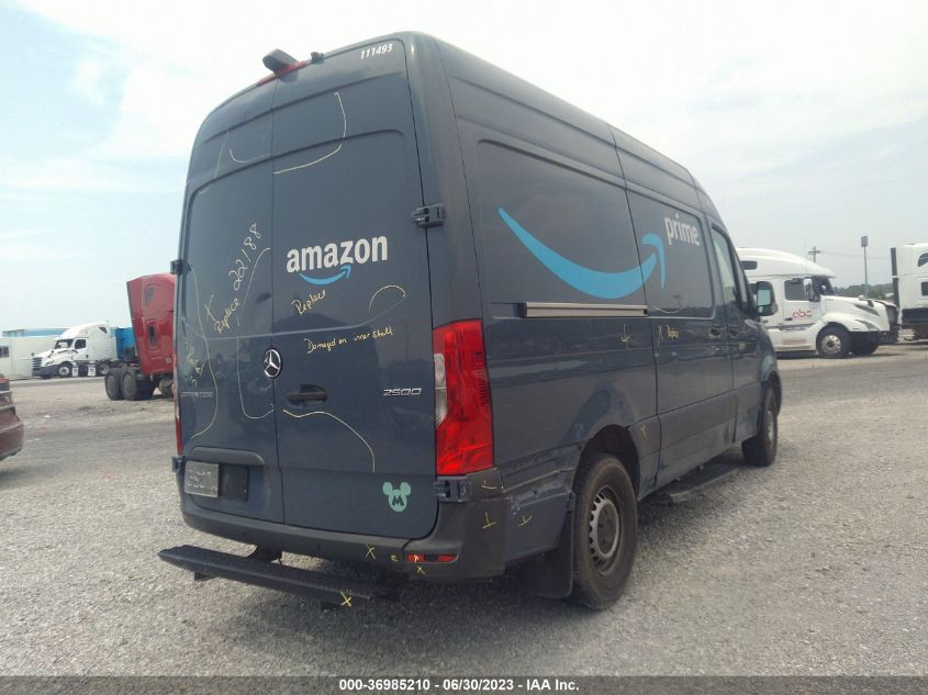 2019 MERCEDES-BENZ SPRINTER VAN WD4PF0CD3KT003946