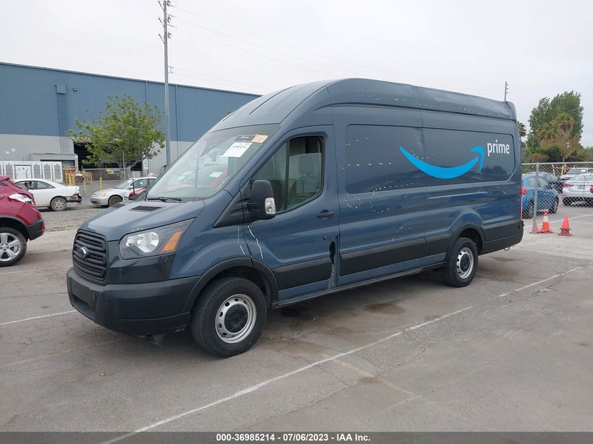 VIN 1FTYR3XM3KKB12866 2019 FORD TRANSIT VAN