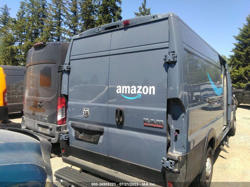 2021 RAM PROMASTER CARGO VAN - 3C6MRVJG7ME562093