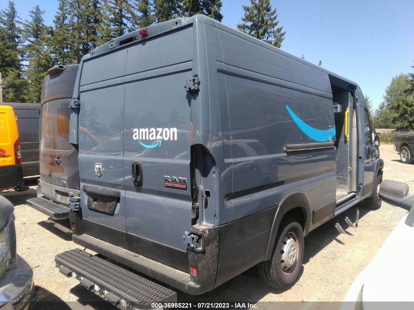 2021 RAM PROMASTER CARGO VAN - 3C6MRVJG7ME562093