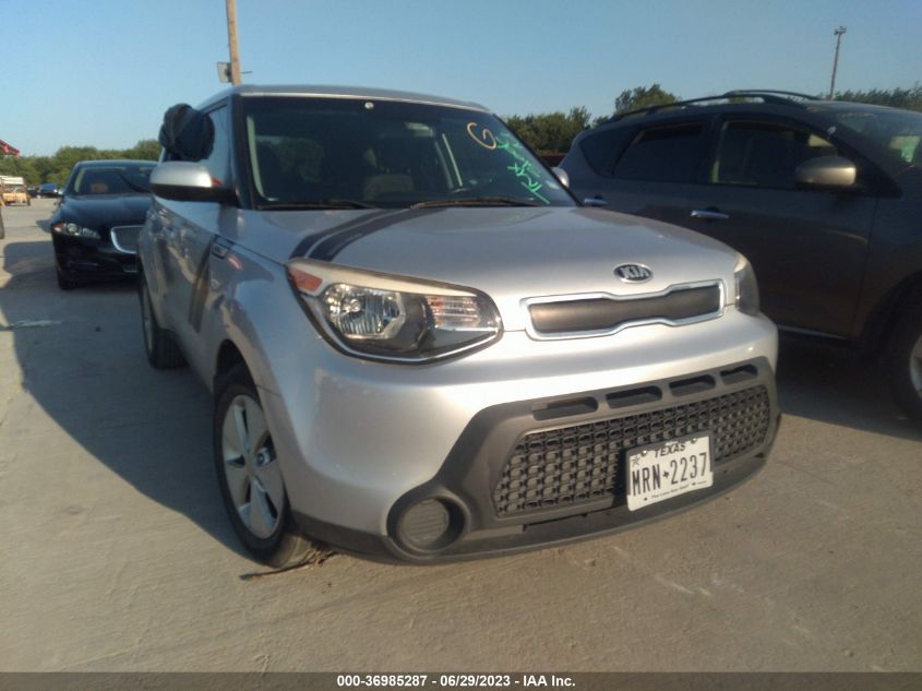 2015 KIA SOUL BASE - KNDJN2A26F7782466