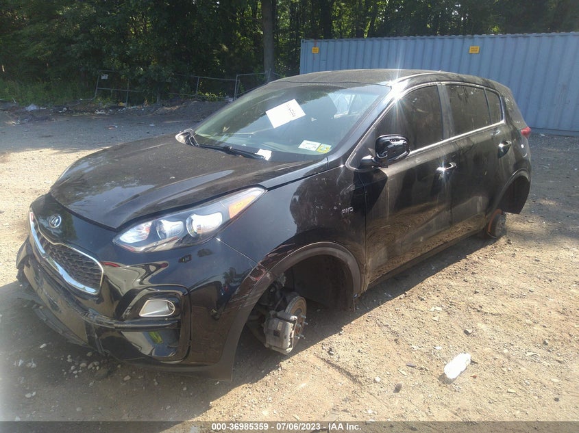 VIN KNDPMCAC8M7879662 2021 KIA SPORTAGE LX