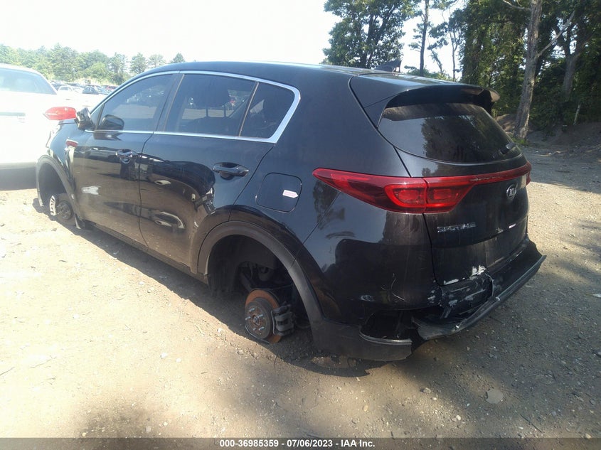 VIN KNDPMCAC8M7879662 2021 KIA SPORTAGE LX