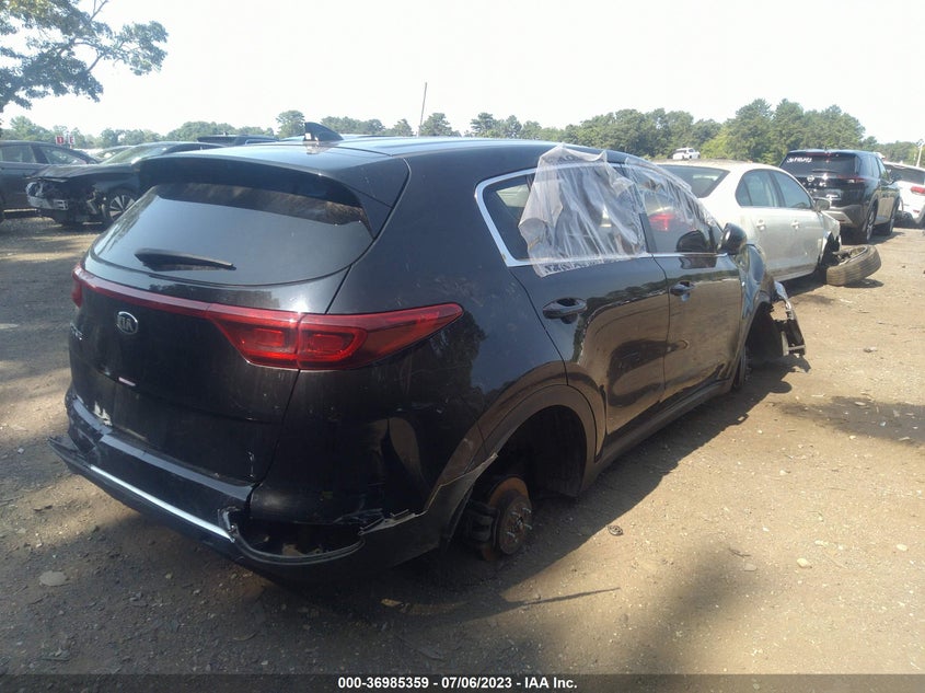VIN KNDPMCAC8M7879662 2021 KIA SPORTAGE LX