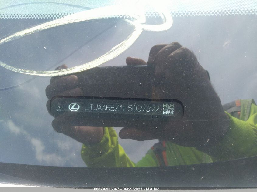 2020 LEXUS NX NX 300 - JTJAARBZ1L5009392
