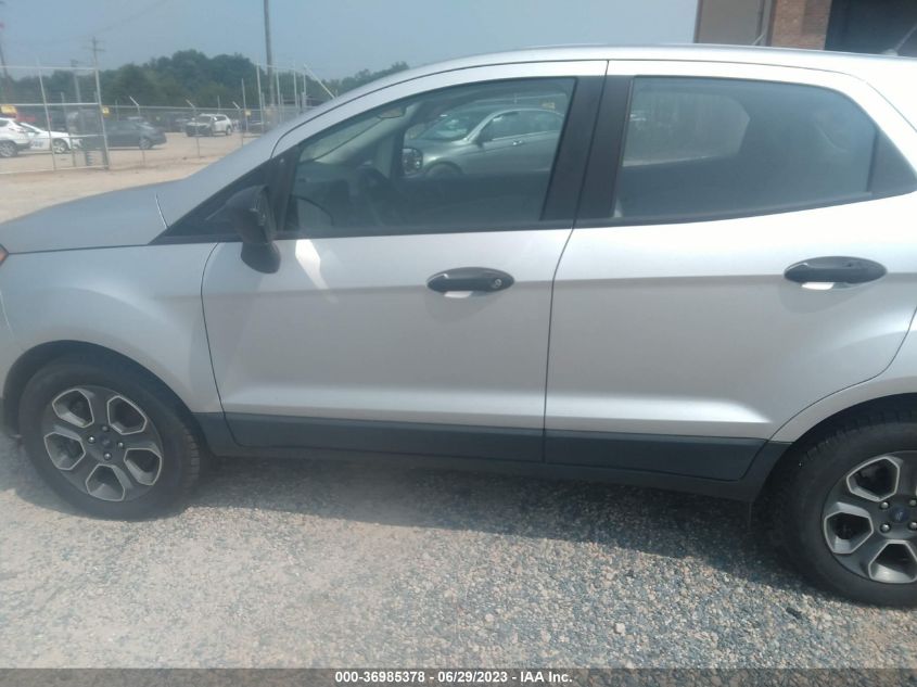 2018 FORD ECOSPORT S - MAJ3P1REXJC221236