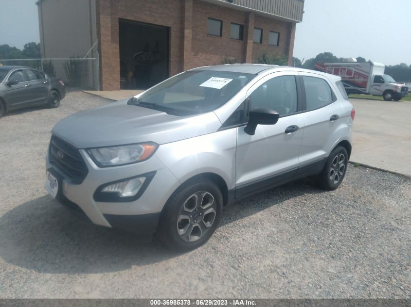 2018 FORD ECOSPORT S - MAJ3P1REXJC221236