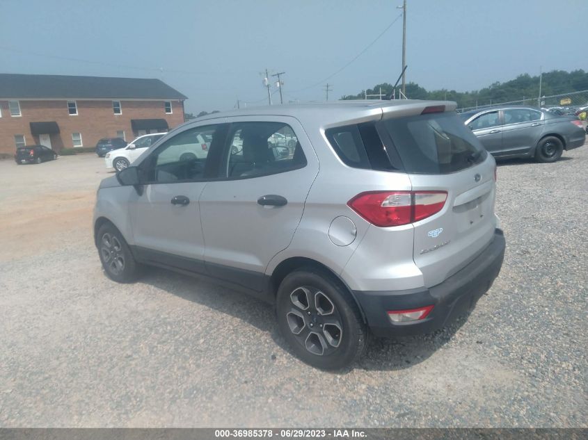 2018 FORD ECOSPORT S - MAJ3P1REXJC221236