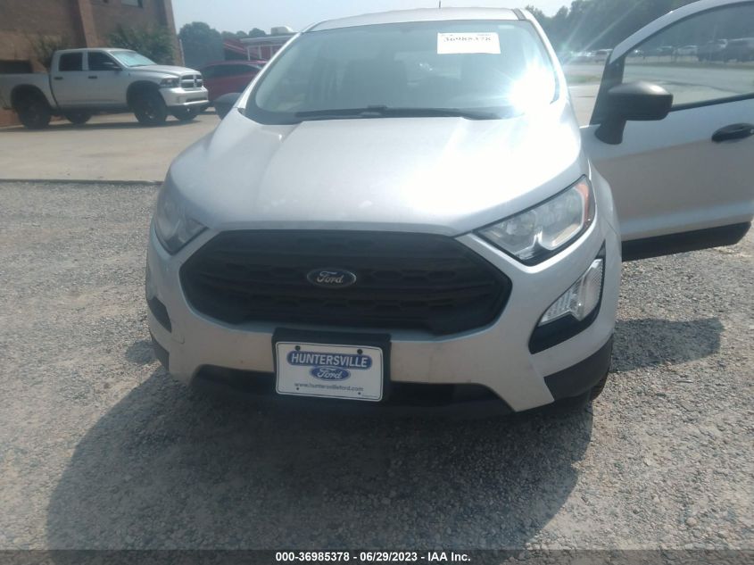 2018 FORD ECOSPORT S - MAJ3P1REXJC221236