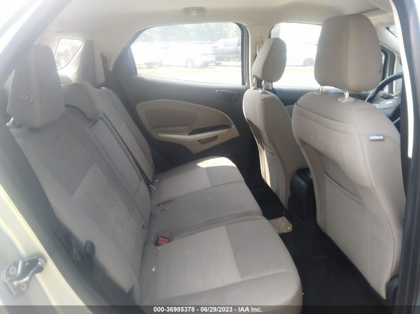 2018 FORD ECOSPORT S - MAJ3P1REXJC221236