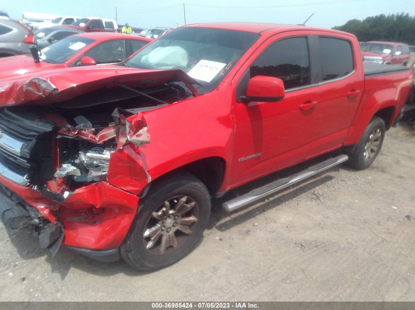 VIN 1GCGSCEN9J1124164 2018 CHEVROLET COLORADO 2WD LT