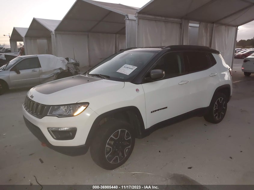 VIN 3C4NJDDB3LT184329 2020 JEEP COMPASS TRAILHAWK