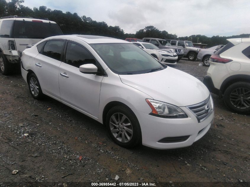 2015 NISSAN SENTRA SV - 3N1AB7AP9FY327954