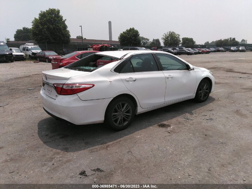 2016 TOYOTA CAMRY XLE/SE/LE/XSE - 4T1BF1FK4GU170463