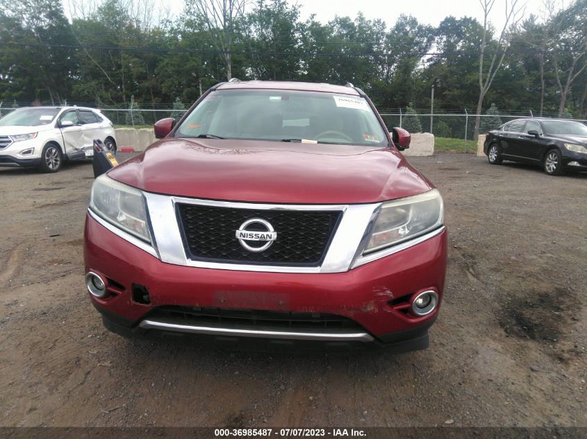 2014 NISSAN PATHFINDER PLATINUM - 5N1AR2MM5EC605068