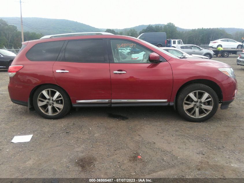 2014 NISSAN PATHFINDER PLATINUM - 5N1AR2MM5EC605068