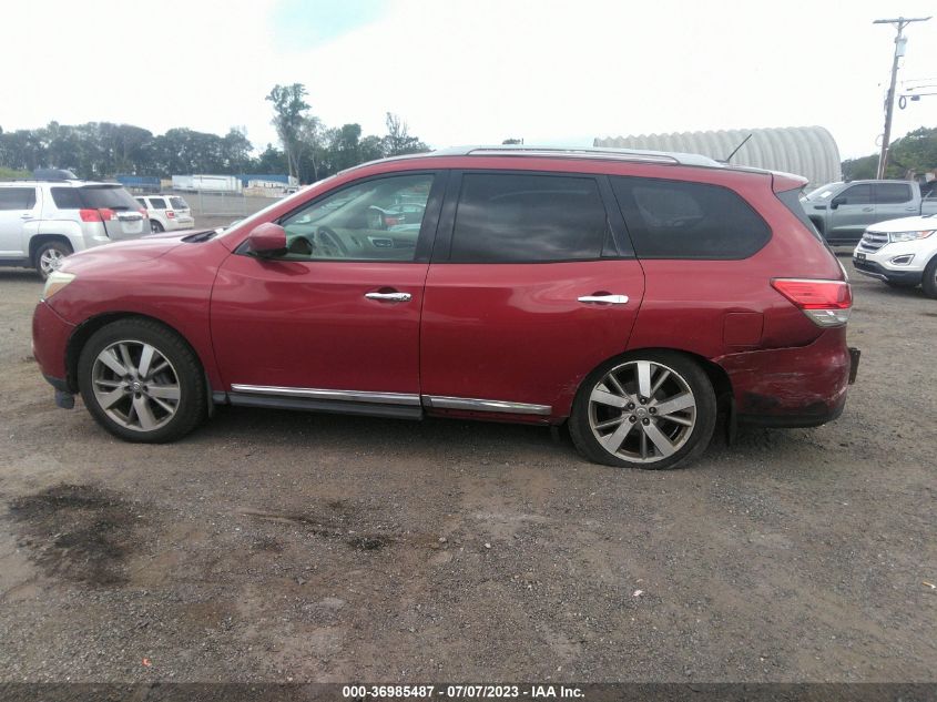2014 NISSAN PATHFINDER PLATINUM - 5N1AR2MM5EC605068