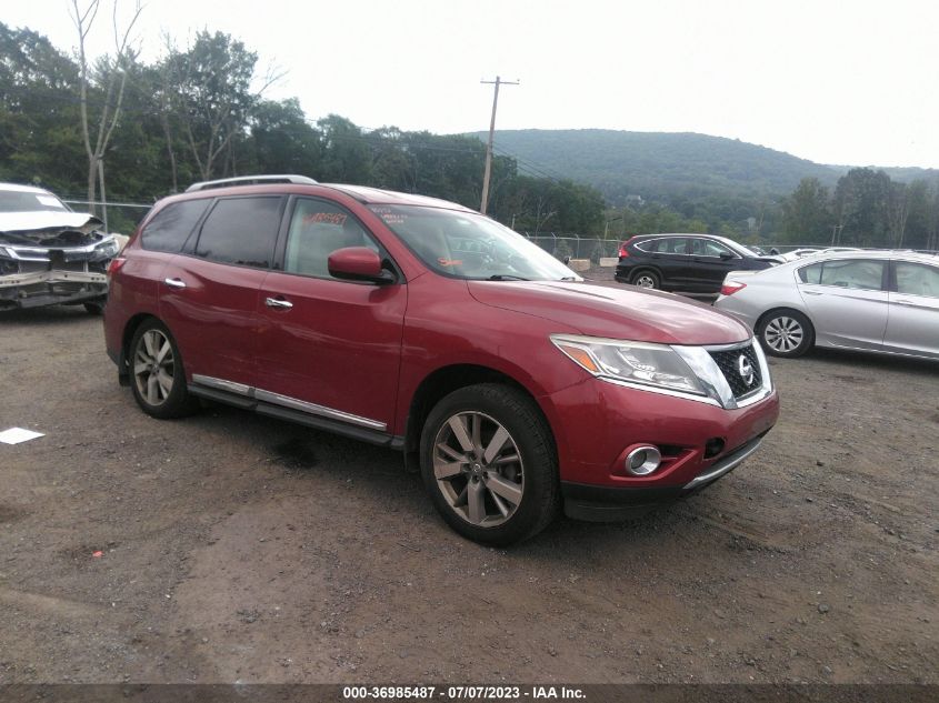 2014 NISSAN PATHFINDER PLATINUM - 5N1AR2MM5EC605068