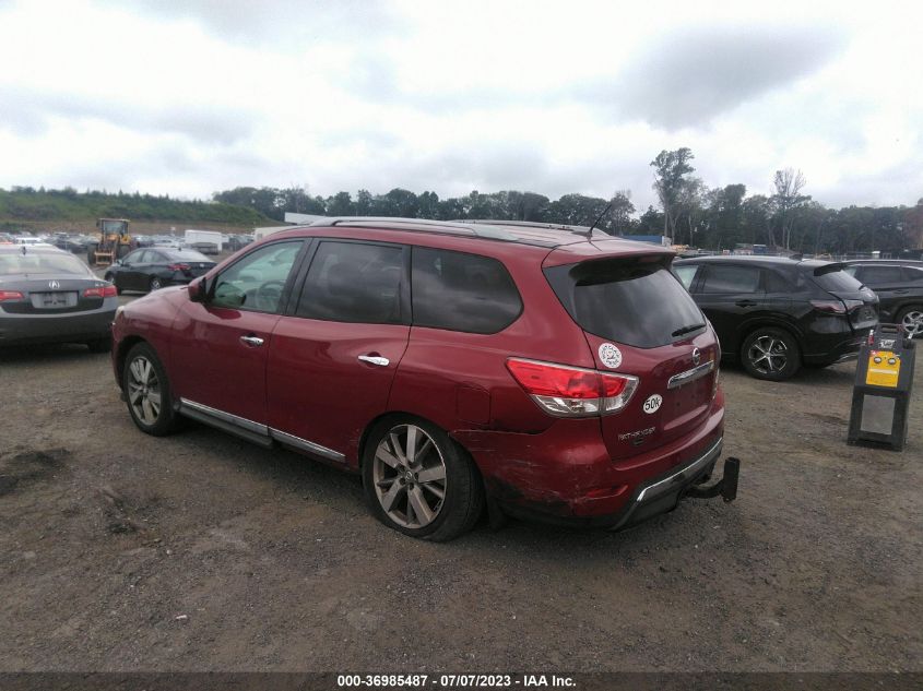 2014 NISSAN PATHFINDER PLATINUM - 5N1AR2MM5EC605068