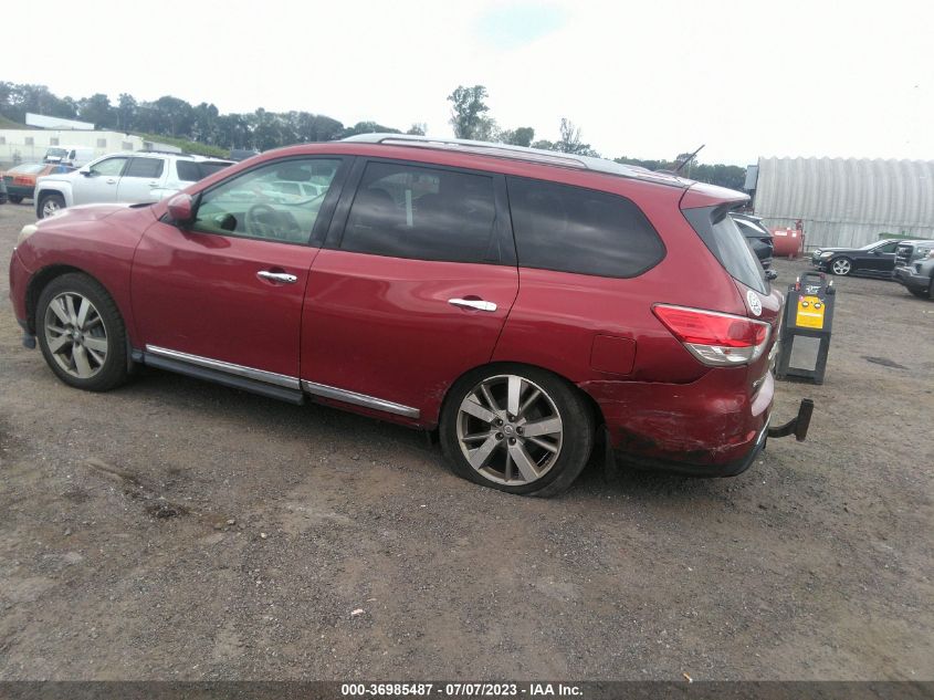 2014 NISSAN PATHFINDER PLATINUM - 5N1AR2MM5EC605068