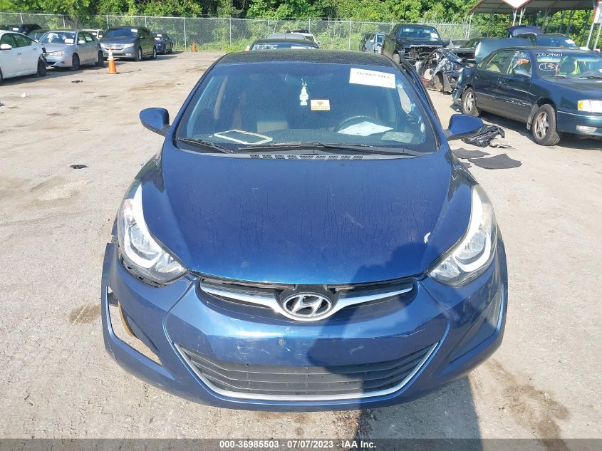 2016 HYUNDAI ELANTRA SE - 5NPDH4AE1GH767090