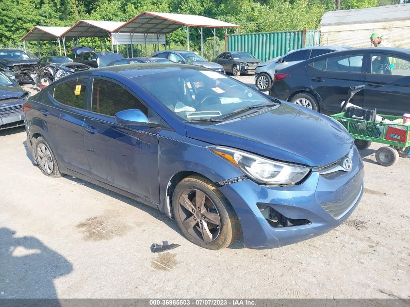 2016 HYUNDAI ELANTRA SE - 5NPDH4AE1GH767090