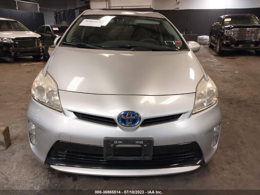 2013 TOYOTA PRIUS ONE/TWO/THREE/FOUR/FIVE - JTDKN3DU7D5672218