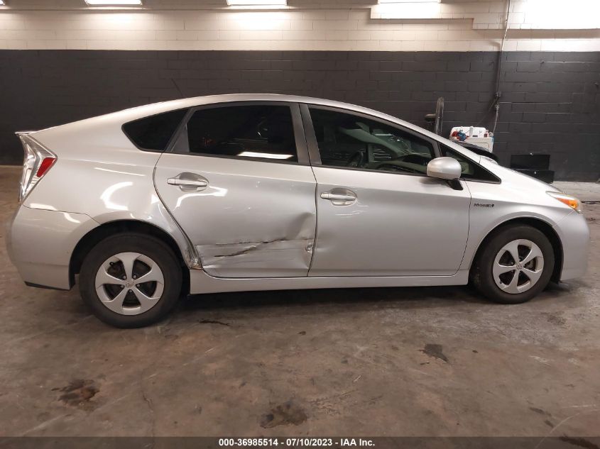 2013 TOYOTA PRIUS ONE/TWO/THREE/FOUR/FIVE - JTDKN3DU7D5672218
