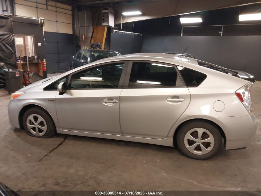 2013 TOYOTA PRIUS ONE/TWO/THREE/FOUR/FIVE - JTDKN3DU7D5672218