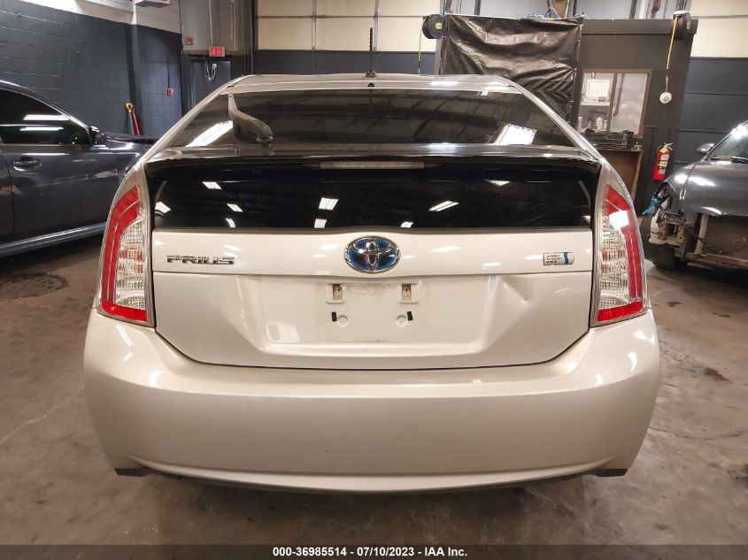 2013 TOYOTA PRIUS ONE/TWO/THREE/FOUR/FIVE - JTDKN3DU7D5672218