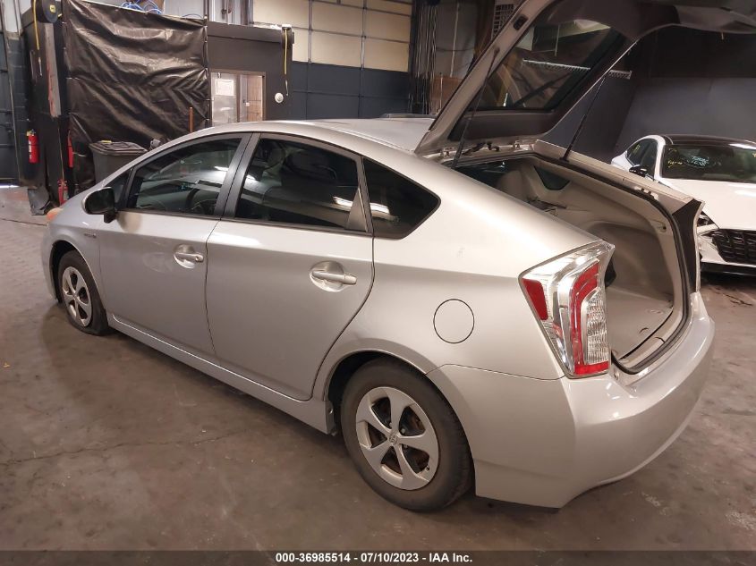2013 TOYOTA PRIUS ONE/TWO/THREE/FOUR/FIVE - JTDKN3DU7D5672218