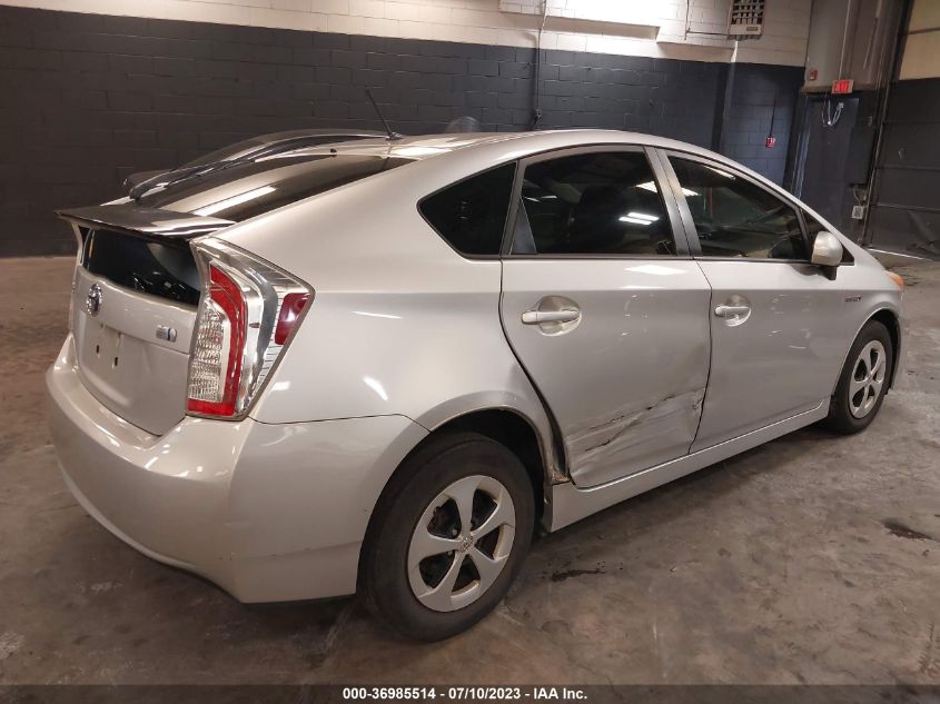 2013 TOYOTA PRIUS ONE/TWO/THREE/FOUR/FIVE - JTDKN3DU7D5672218