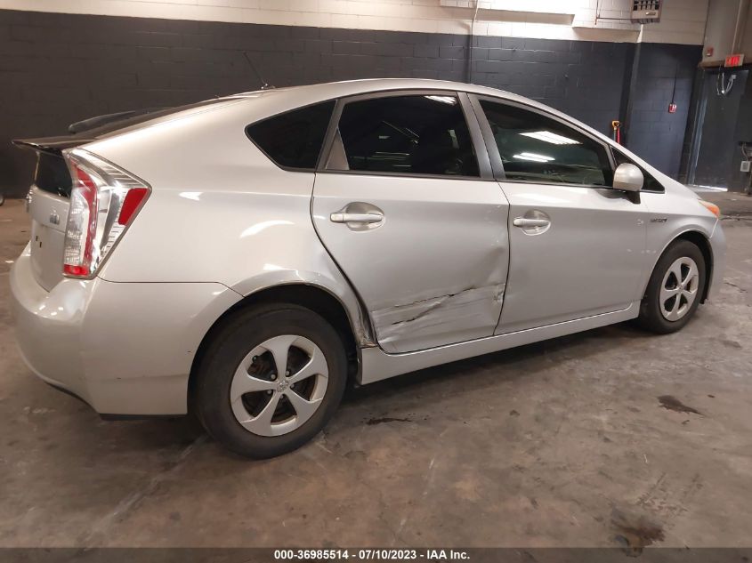 2013 TOYOTA PRIUS ONE/TWO/THREE/FOUR/FIVE - JTDKN3DU7D5672218