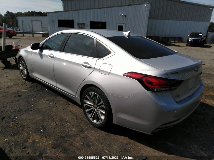 2017 GENESIS G80 3.8L - KMHGN4JE7HU190879