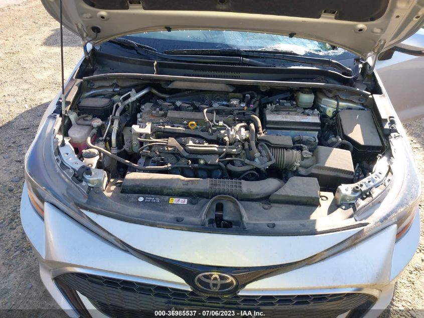 2020 TOYOTA COROLLA HATCHBACK XSE JTNA4RBEXL3080105
