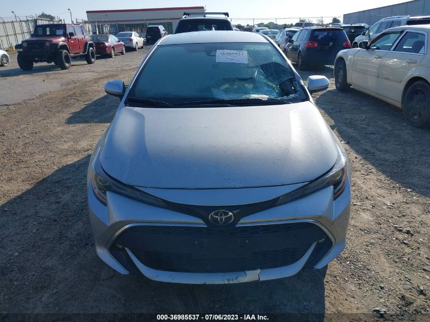 2020 TOYOTA COROLLA HATCHBACK XSE JTNA4RBEXL3080105