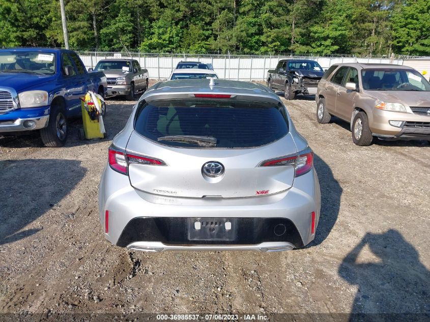 2020 TOYOTA COROLLA HATCHBACK XSE JTNA4RBEXL3080105