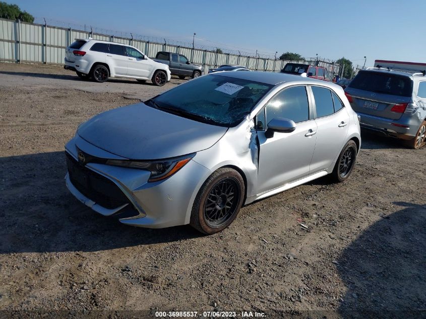 2020 TOYOTA COROLLA HATCHBACK XSE JTNA4RBEXL3080105