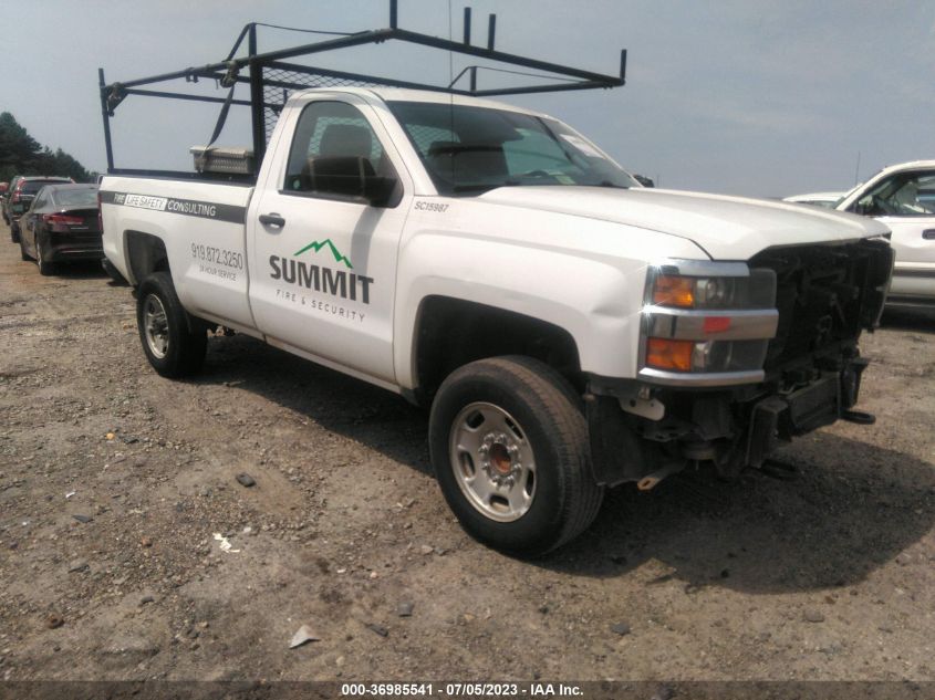 2015 CHEVROLET SILVERADO 2500HD WORK TRUCK - 1GC0CUEG1FZ122987