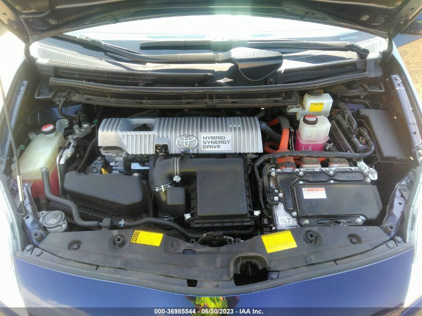 2015 TOYOTA PRIUS FOUR - JTDKN3DU7F0409940