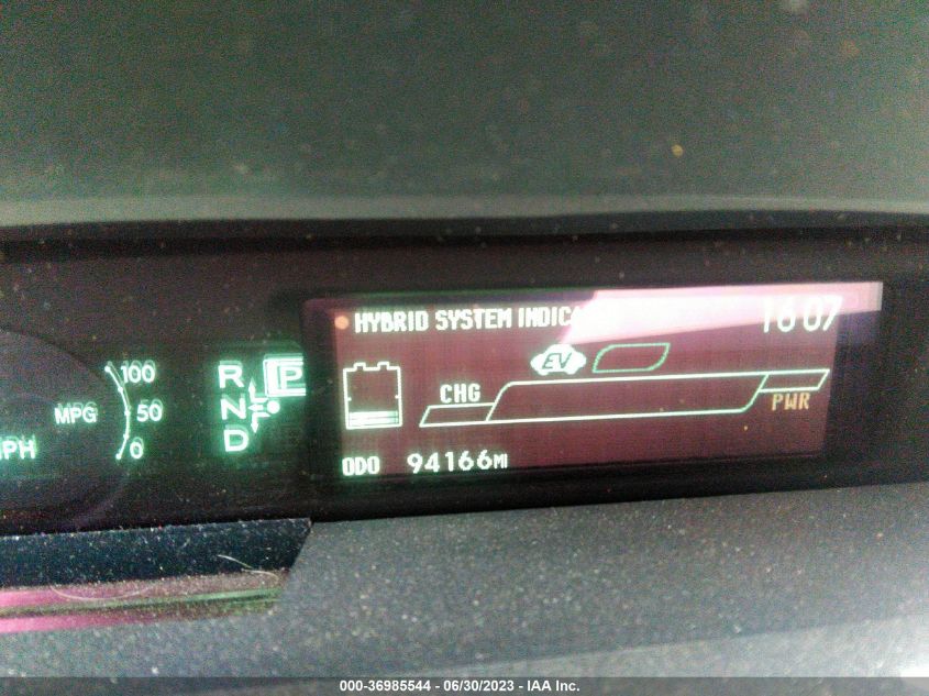 2015 TOYOTA PRIUS FOUR - JTDKN3DU7F0409940