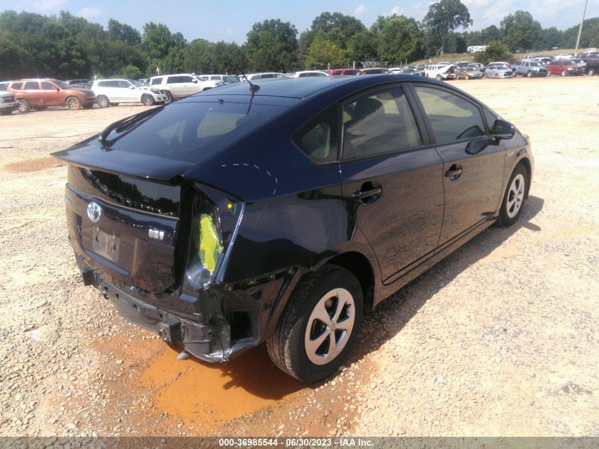 2015 TOYOTA PRIUS FOUR - JTDKN3DU7F0409940