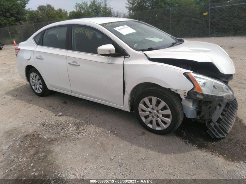 2015 NISSAN SENTRA SV - 3N1AB7AP3FY299584