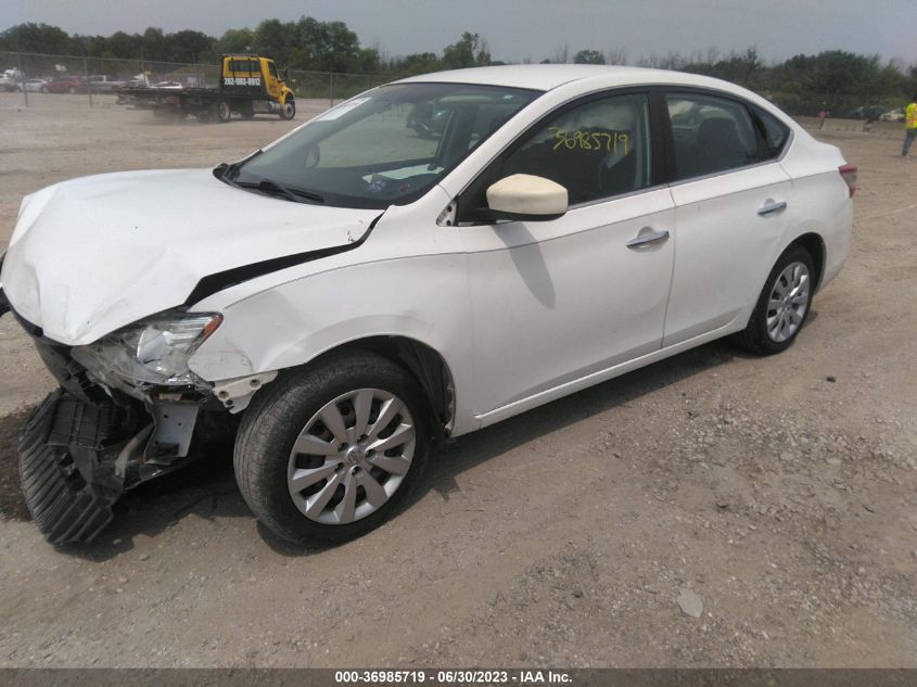 2015 NISSAN SENTRA SV - 3N1AB7AP3FY299584