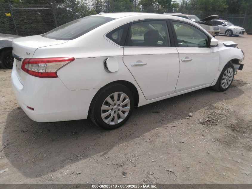2015 NISSAN SENTRA SV - 3N1AB7AP3FY299584