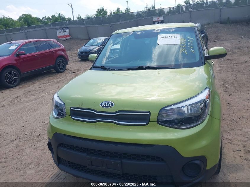 2017 KIA SOUL BASE - KNDJN2A29H7879504